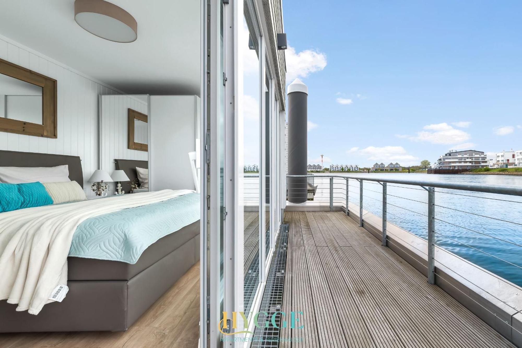 Hotel Schwimmendes Haus - An Bord Zwei à Olpenitz Extérieur photo